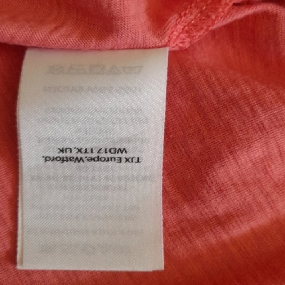 Max Studio Top Womens Medium Pink Short Sleeve Pima Cotton Shirt V Neck - Picture 6 of 8